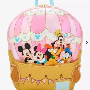 Mickey Mouse & friends hot air balloon mini backpack